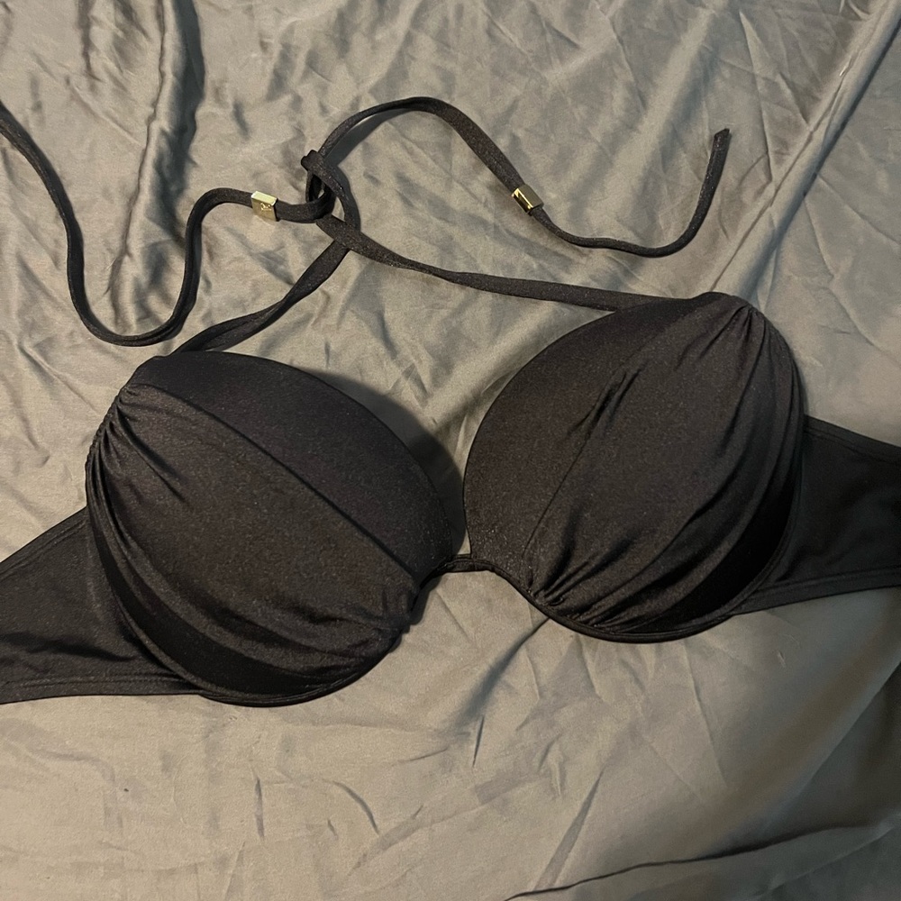 Victoria Secret Black Bikini Top~NEW